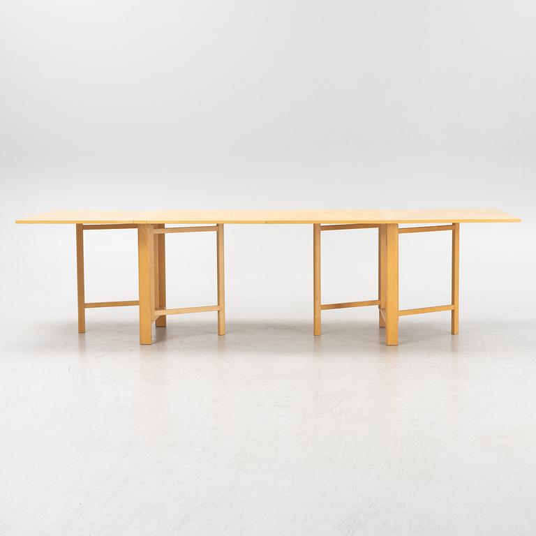 Bruno Mathsson, a 'Maria Flap' folding table, late 20th Century.