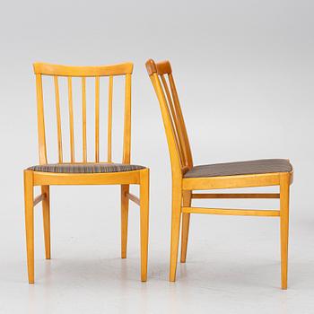 Carl Malmsten, Four chairs, “Herrgården”, Bodafors.
