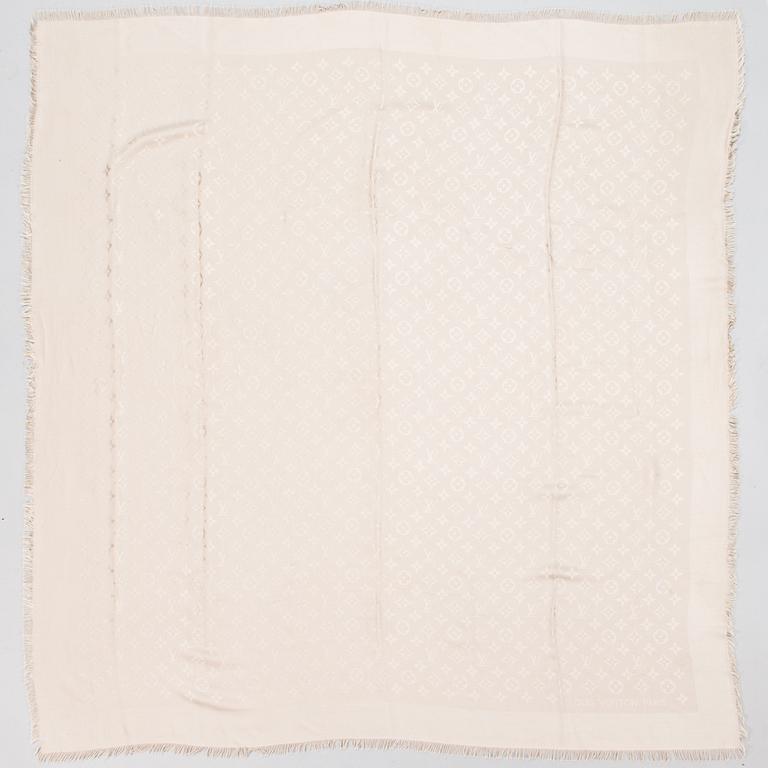 LOUIS VUITTON Monogram Shine Scarf.