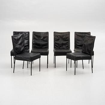 Gijs Papavoine, Chairs, six, “Spica”, Montis, latter half of the 20th century.