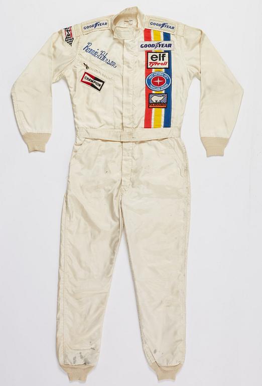 Ronnie Petersons raceroverall från 1977.