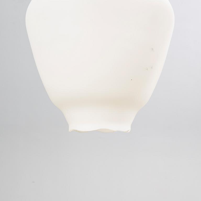 A 1940s Gusum ceiling pendant.