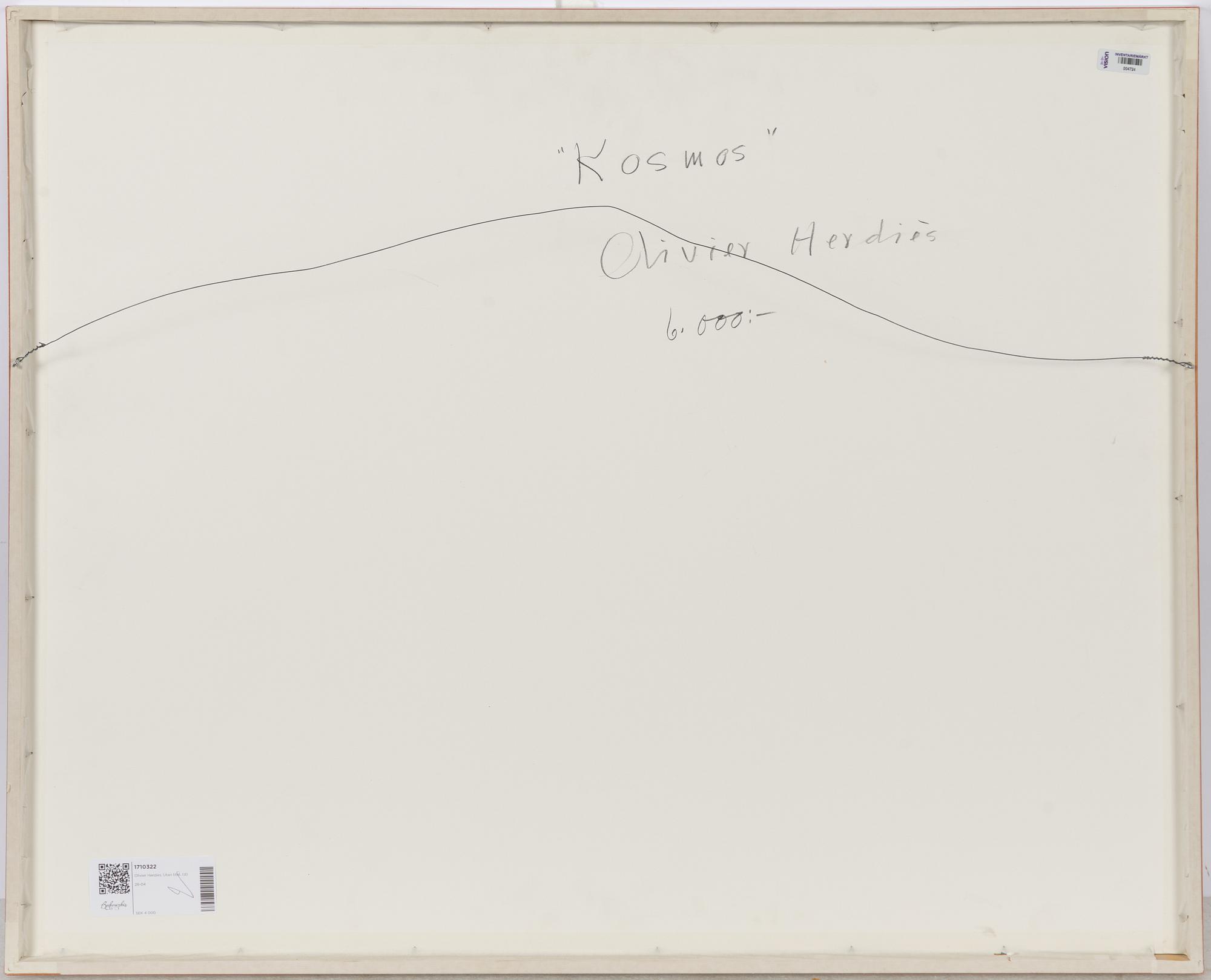 Olivier Herdies, Untitled.