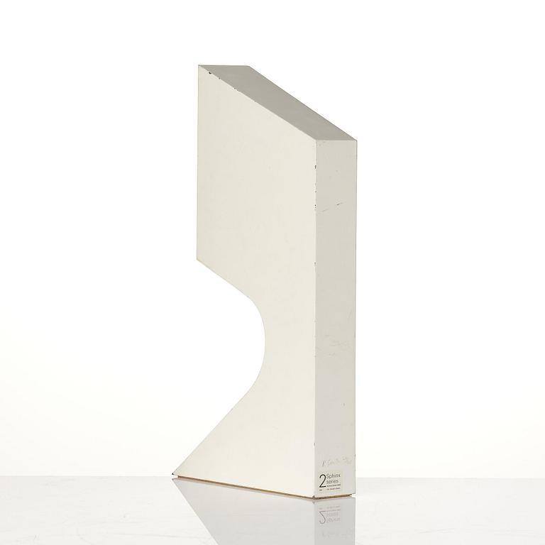 Richard Smith, sculpture, painted metal, signed and numbered 26/50.