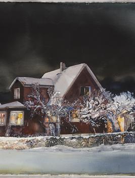 Lars Lerin, Untitled.