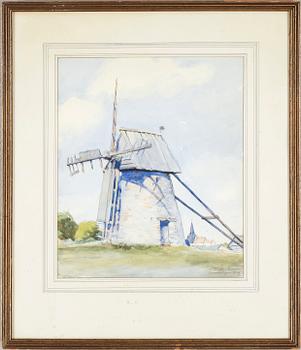 Louis Sparre · LOUIS SPARRE, akvarell, signerad, daterad 1929.