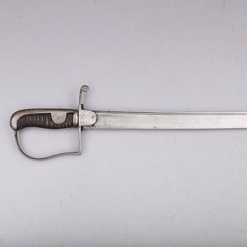 SABEL, modell 1831, för artilleriet.