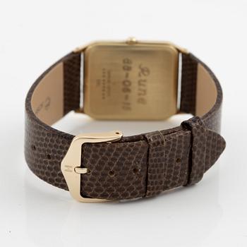 Certina, wristwatch, 14K gold, 27 mm.