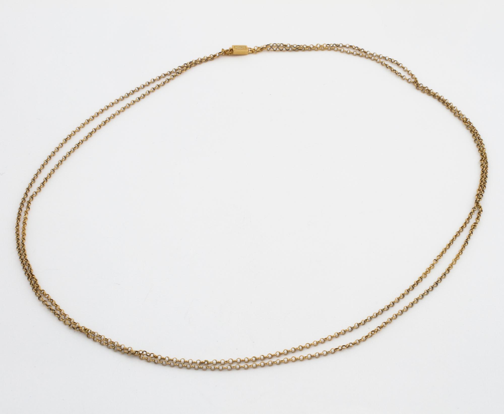 A necklace, late 19th century.