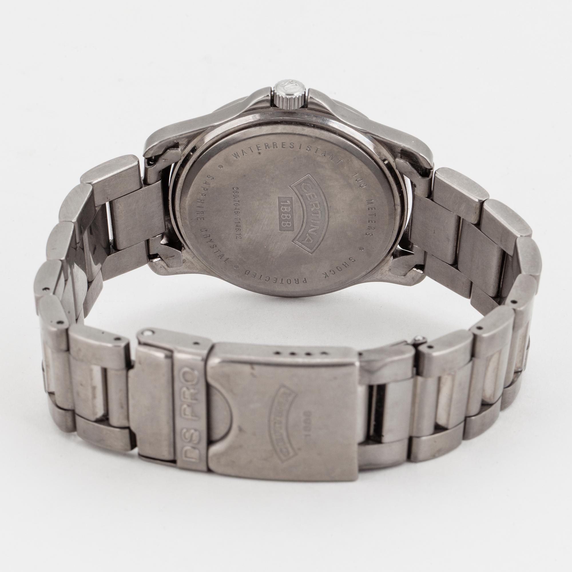 CERTINA DS PRO wristwatch 38 mm Bukowskis
