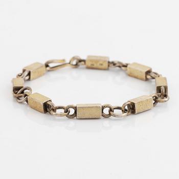 Wiwen Nilsson, armband, förgyllt silver, stavar och länkar.