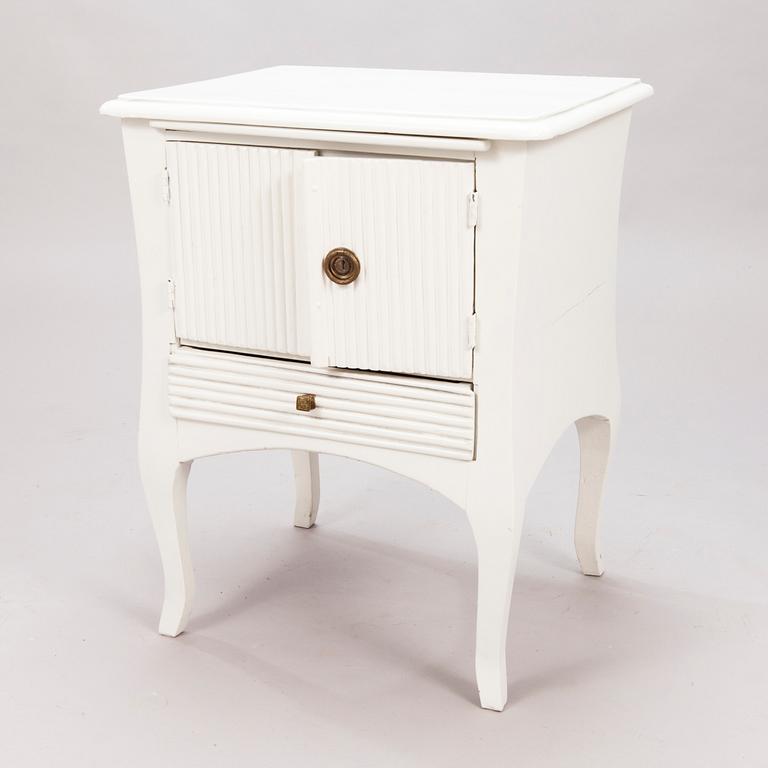 A bedside table, mid 20th century.