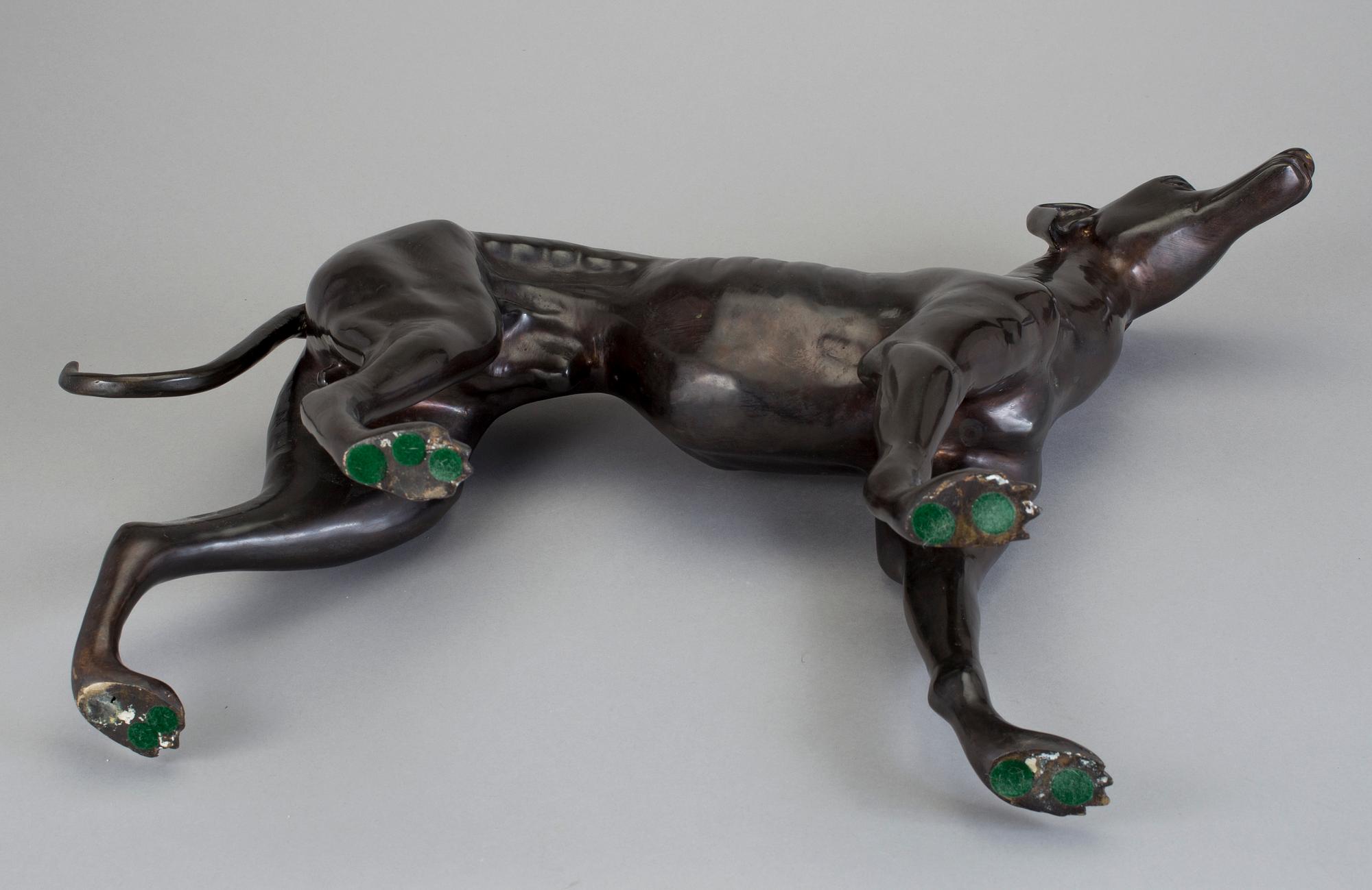 INREDNINGSSKULPTUR, brons, 1900-talets andra hälft.