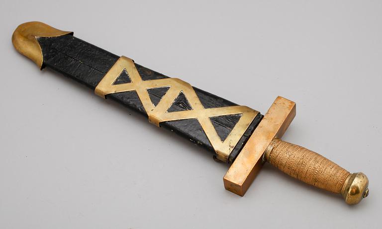 DOLK, mässing och stål, 1800-tal.