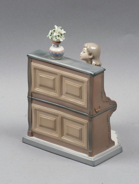 FIGURIN, porslin, Lladro. Tillverkningsår 1987-1989.
