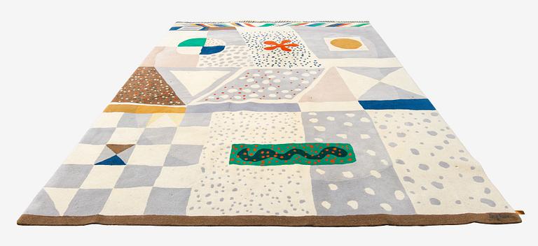 Josef Frank, a carpet, 'Matta nr 1', hand-tufted, Svenskt Tenn and Kasthall. Circa 350 x 262 cm.
