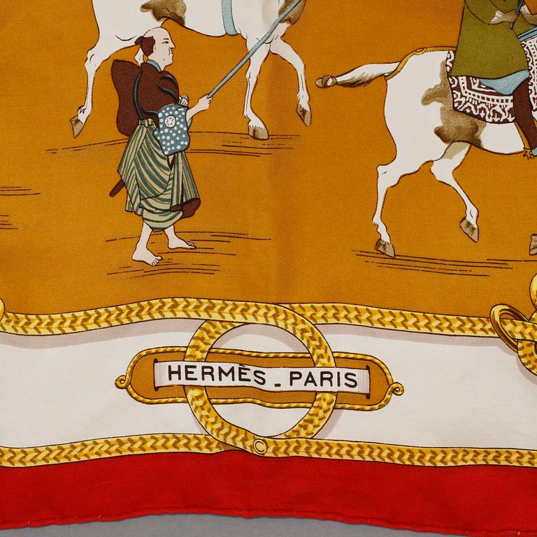 SCARF, "Equitation Japonaise", Hermès.