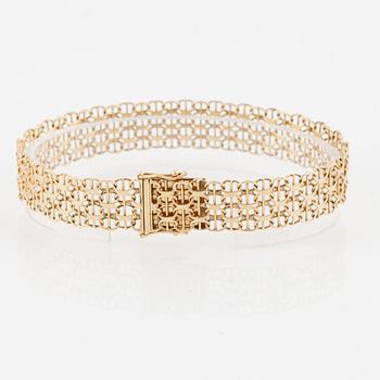 Bracelet, 18K gold, x-link.