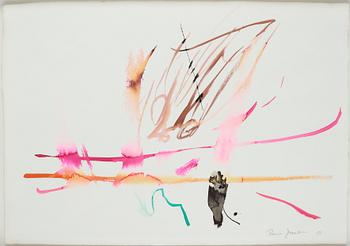 Rune Jansson, watercolour, signed and dated -88.