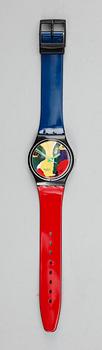 BENGT LINDSTRÖM för SWATCH, armbandsur, 1990-tal.