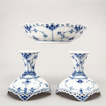 SERVIS 29 dlr muselmalet helblonde Royal Copenhagen Danmark 1900-tal porslin.