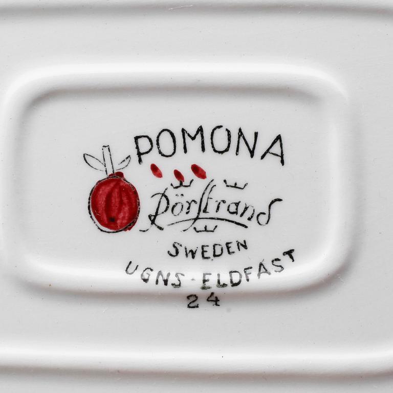 SERVISPORSLIN, 4 delar, porslin, "Pomona" och "Picknick", Marianne Westman, Rörstrand.