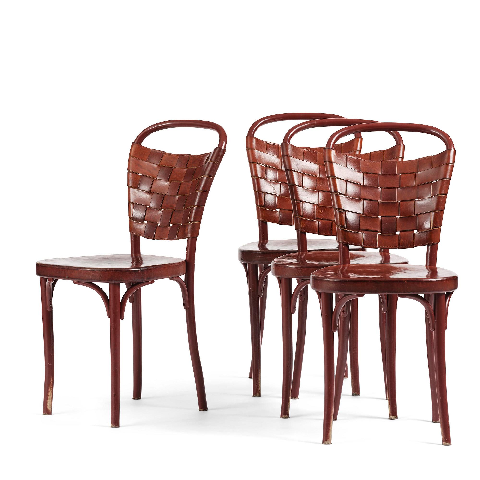 Jonas Bohlin, stolar, fyra stycken, "Vilda 5", Gemla, Diö, 2012, specialutgåva för Taverna Brillo.