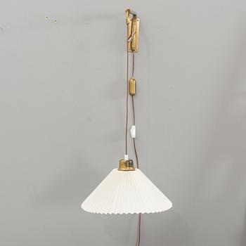 A late 20th century wall lamp,