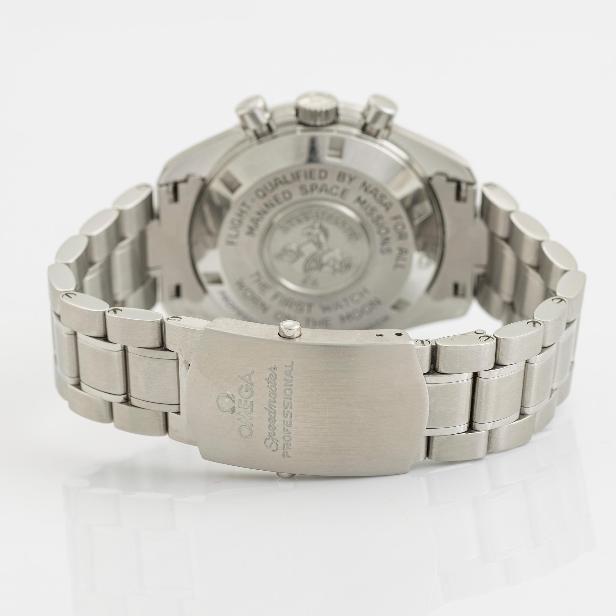 Omega, Speedmaster, Moonwatch, Professional, kronograf, armbandsur, 42 mm.