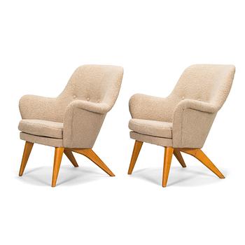 Carl Gustaf Hiort af Ornäs,  a pair of 'Pedro' armchairs for Puunveisto Oy - Wood work Ltd.