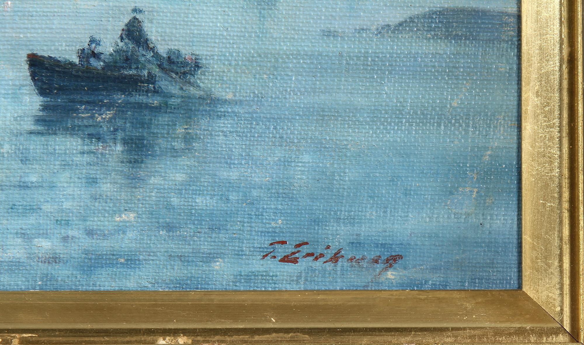 TAGE ERIKSSON, olja på duk, sign.