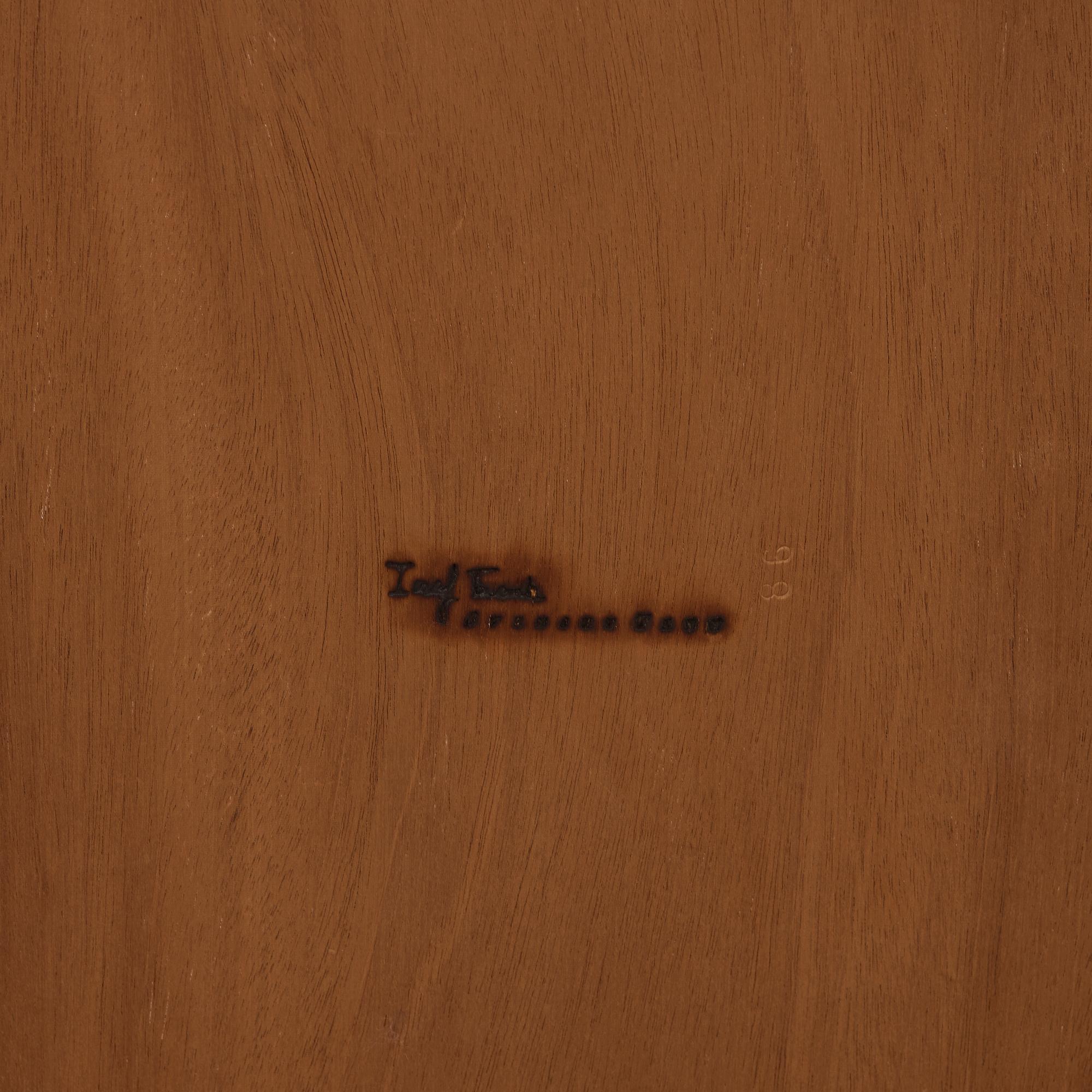 JOSEF FRANK, a mahogany table model 961 for Firma Svenskt Tenn.