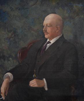 WILHO SJÖSTRÖM, olja, signerad och daterad 1919.