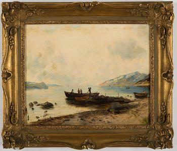 GEORG ANTON RASMUSSEN, tillskriven, olja på duk.