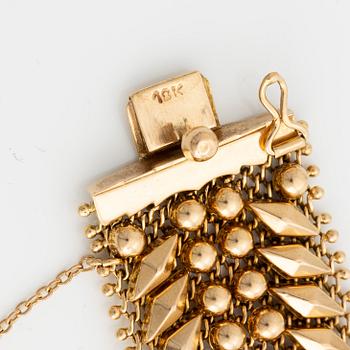 Armband, 18K guld, Italien.