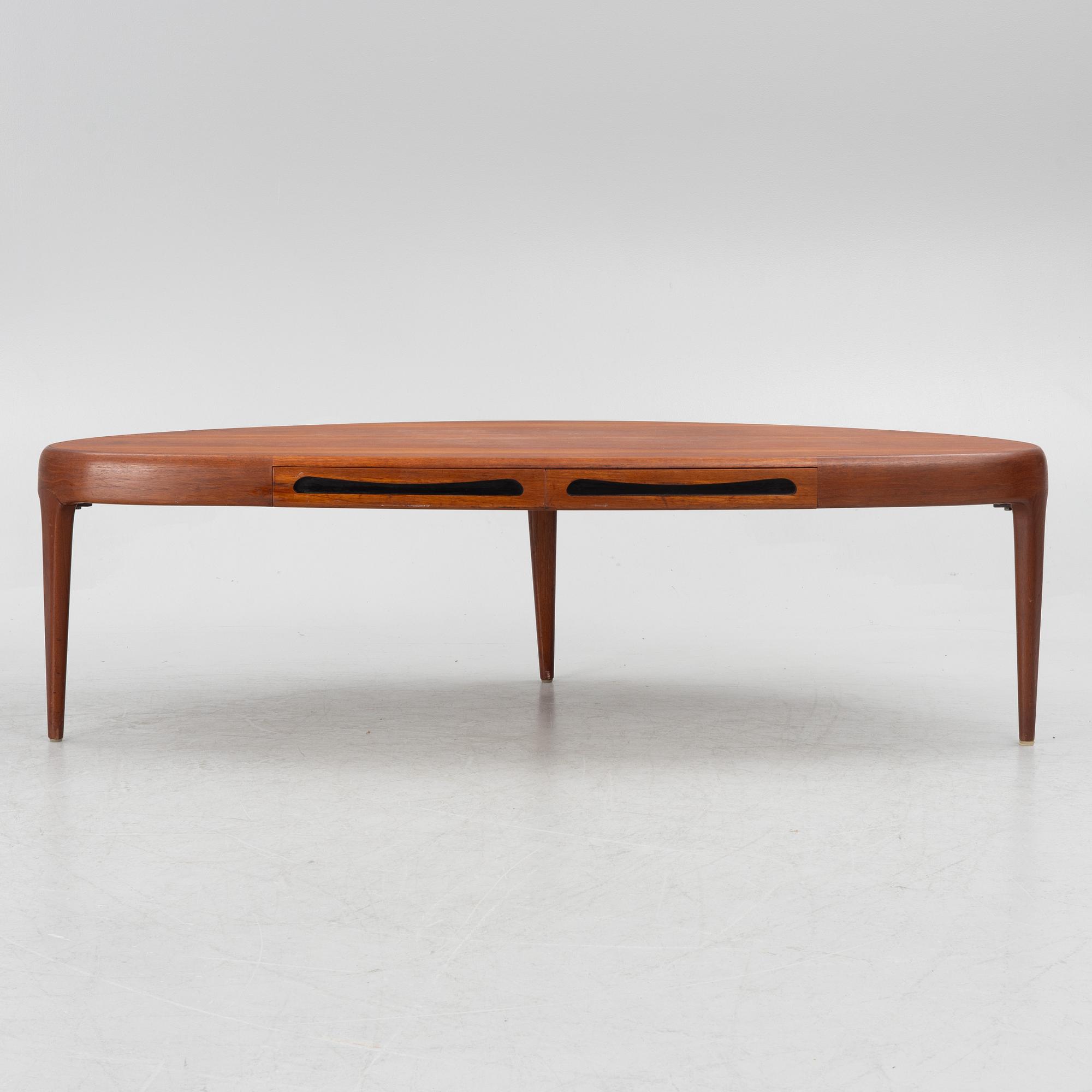 Johannes Andersen, coffee table, "Capri", Trensum, 1960s.
