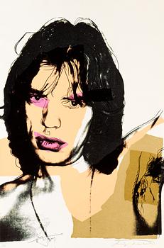 201. Andy Warhol, "Mick Jagger".