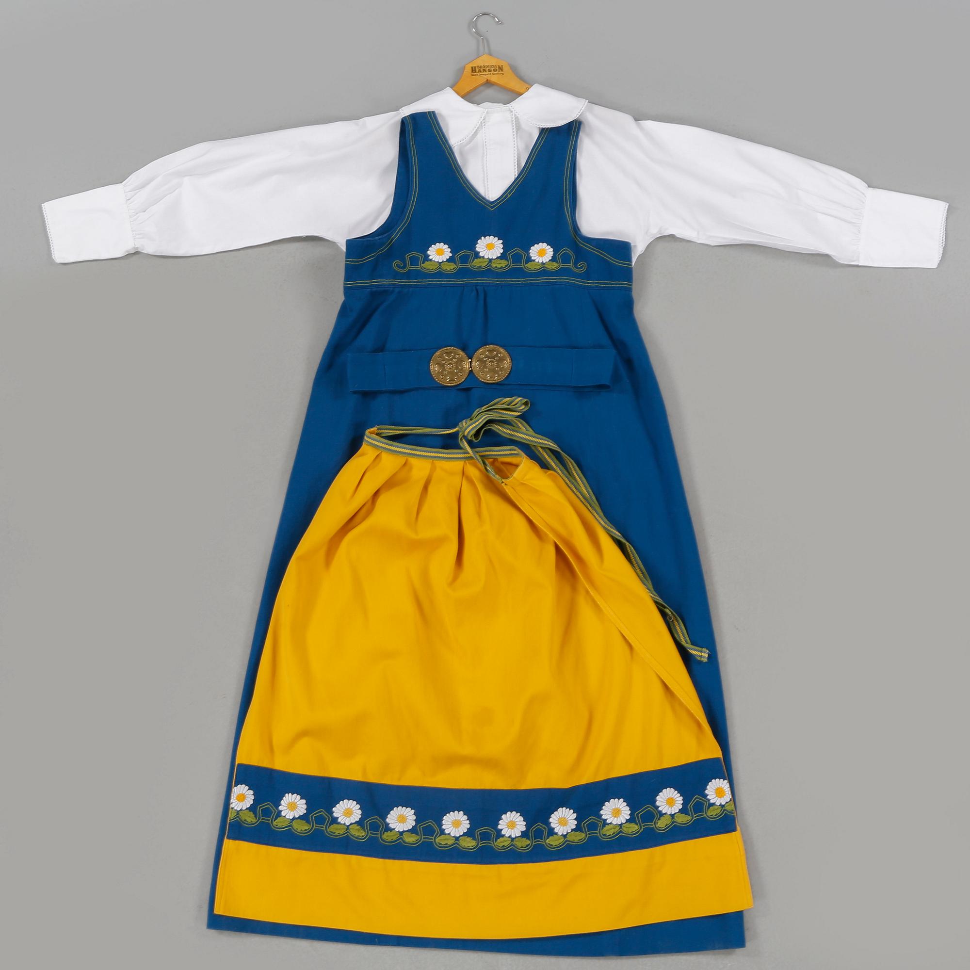 FOLKDRÄKT, "Sverigedräkten", 1900-talets andra hälft.