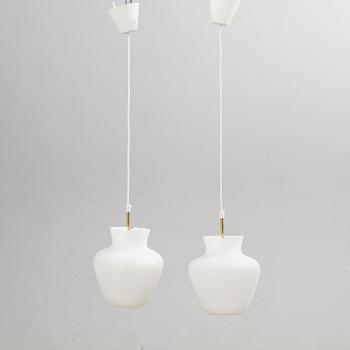 Ceiling lamps, a pair, Asea, mid-20th century.