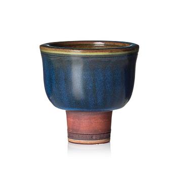Wilhelm Kåge, Wilhelm Kåge, a Farsta stoneware vase, Gustavsberg Studio, signed and dated 6 March 1949.