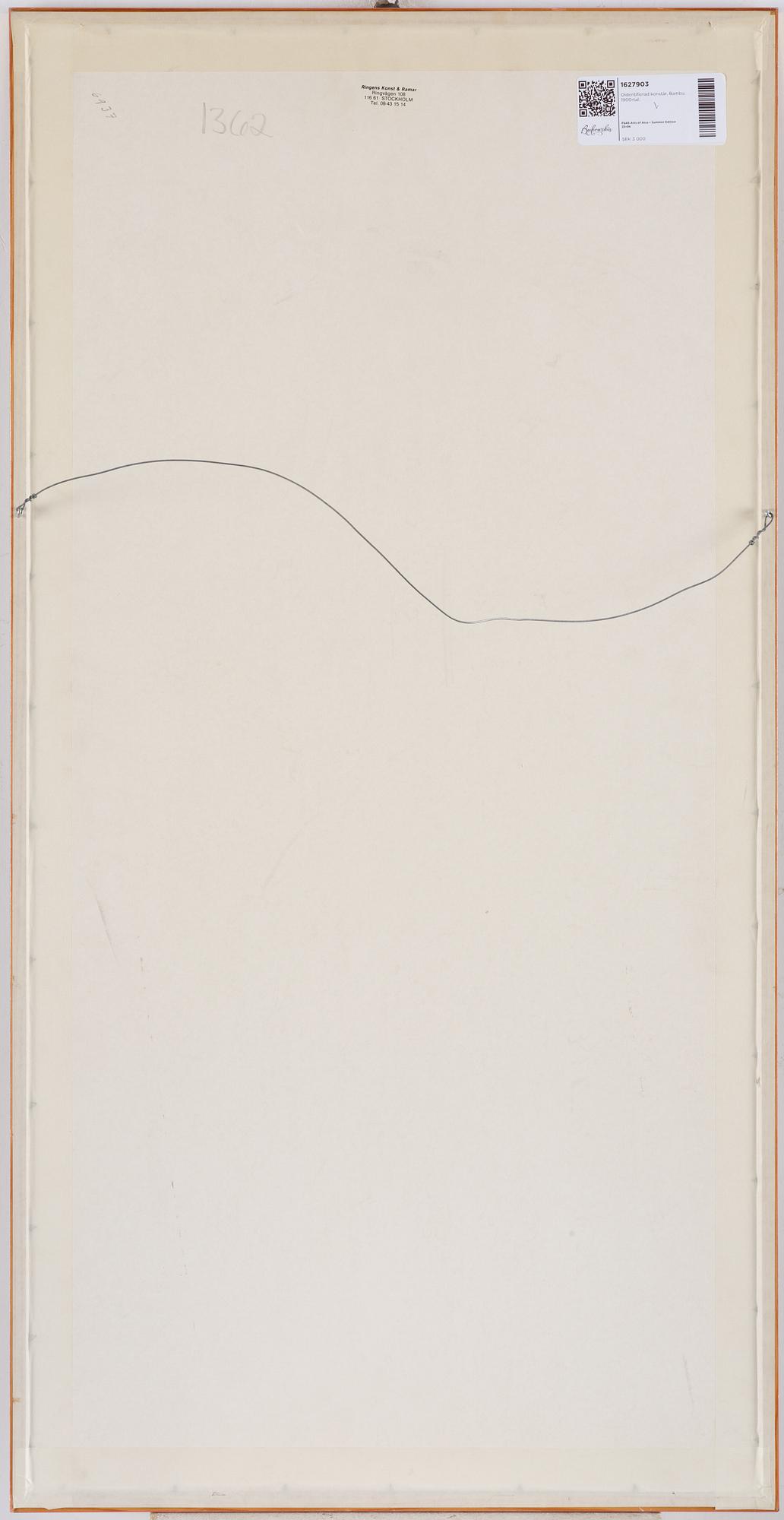 Unidentified artist, Bamboo, 20th century.