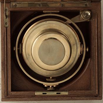 LONGINES, "Rätt Tid", Chronometer, table clock, 154 x 153 x 105 mm,