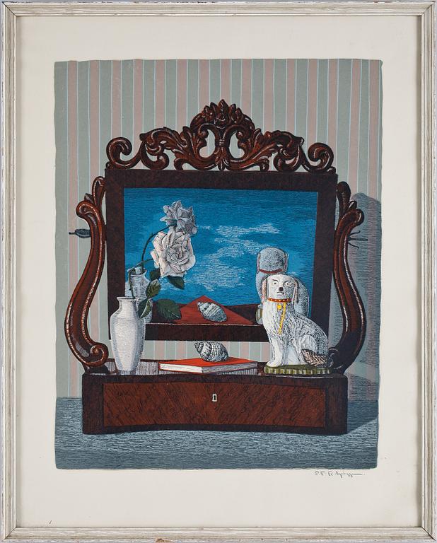 REINHOLD LJUNGGREN, färglitografi. Sign, P.T.