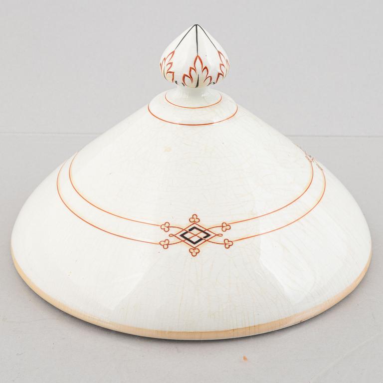 Rörstrand, matservis, 71 delar, flintgods, "Göteborg", Rörstrand, 1900-talets början.