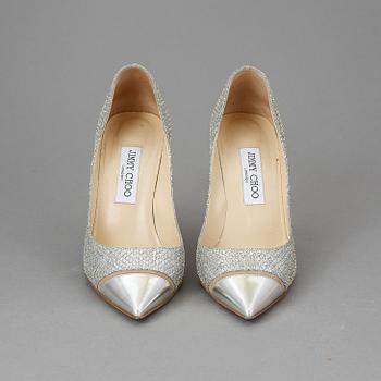 PUMPS, ett par, "Capri", Jimmy Choo.