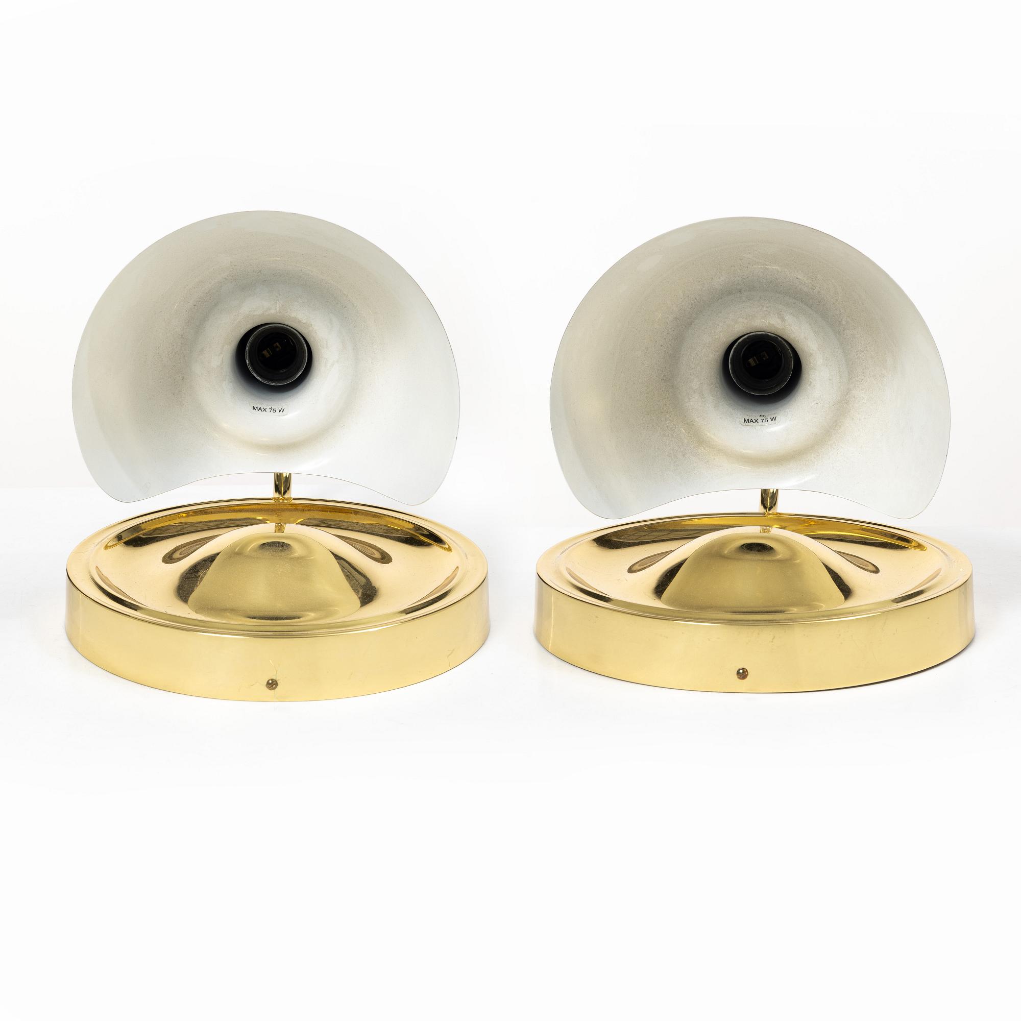 Josef Frank, wall lamps, a pair, model 2389, Svenskt Tenn.
