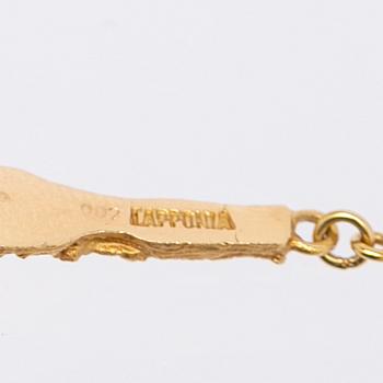 Björn Weckström, Collier, "Diamantknopp", 18K guld, diamant, Lapponia.