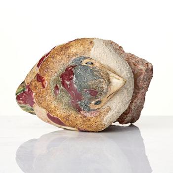 Tyra Lundgren, skulptur, chamotterat stengods, fågel, egen ateljé, Bredkvie.