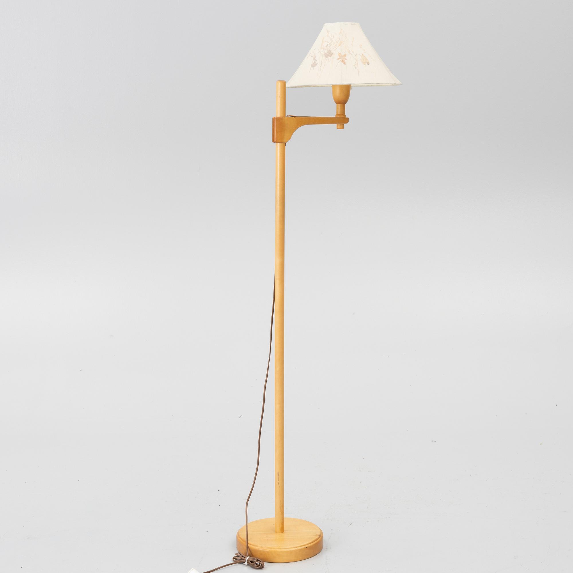 Carl Malmsten, Floor lamp, "Staken".