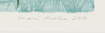 Inari Krohn, etching, signed and dated 2016, numbered 28/100.